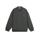 BODYDREAM Men's Heavyweight Knit Patchwork Flight Jacket