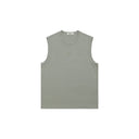 Split Textured Tank Vest