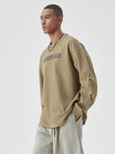 BODYDREAM Men's Vintage Print Crewneck Sweatshirt