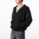 Knitted Hoodie Jacket