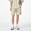 Wrap-around Structured Casual Shorts