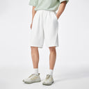 Loose Straight-Knit Shorts