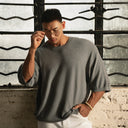 【MOTION＆PAUSE】BODYDREAM Men's Summer Knitted Short-Sleeved T-Shirt