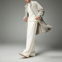 Straight-leg Knitted Trousers