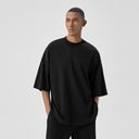 BODYDREAM Short-Sleeve T-Shirt Liquid Ammonia Mercerized Cotton Men's Crew Neck