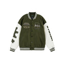 BDPOWERUP Varsity Jacket – Thickened Winter Streetwear Bomber