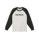 BODYDREAM Drop-Shoulder Long-Sleeve T-Shirt for Men Heavyweight Cotton Pullover