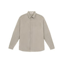 BODYDREAM Slim-Fit Long-Sleeve Shirt for Men Autumn Solid-Color Business Commuter Casual Versatile Shirt