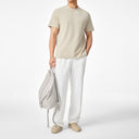 Structured Split Knit Trousers