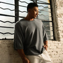 【MOTION＆PAUSE】BODYDREAM Men's Summer Knitted Short-Sleeved T-Shirt