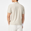 Short-Sleeved Polo Shirt with Collar