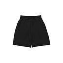 Structured Split Knit Shorts