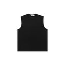 Textured Loose Casual Tank Vest
