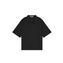 Loose Retro Old Money Hollow V-Neck POLO Shirt