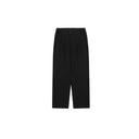 Black Lightweight Textured Pants