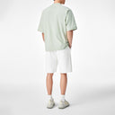 Loose Straight-Knit Shorts