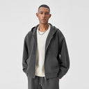 BODYDREAM Cropped Hoodie Jacket Spring Embroidered Hooded Zip-Up Jacket