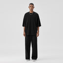 BODYDREAM Short-Sleeve T-Shirt Liquid Ammonia Mercerized Cotton Men's Crew Neck