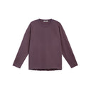 BODYDREAM Men's Washed Vintage Letter Embroidered 100% Cotton Long-Sleeve T-Shirt