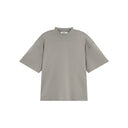 Cool Feeling Small High Neck Short Sleeve Men's Loose Logo Embroidered T-Shirt