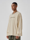 BODYDREAM Men's Distressed Print Long-Sleeve T-Shirt