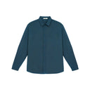 BODYDREAM Slim-Fit Long-Sleeve Shirt for Men Autumn Solid-Color Business Commuter Casual Versatile Shirt