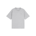 Half High Neck Small Off Shoulder Short Sleeve Tee