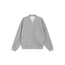 Gray Woolen Textured Jacket