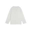 Loose-Fit Regular V-neck Loungewear Pajamas Top