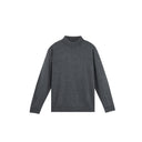 Gray Turtleneck Sweater