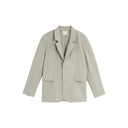 Green Loose-Fit Textured Suit