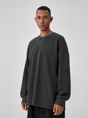 BODYDREAM Men's Distressed Print Long-Sleeve T-Shirt